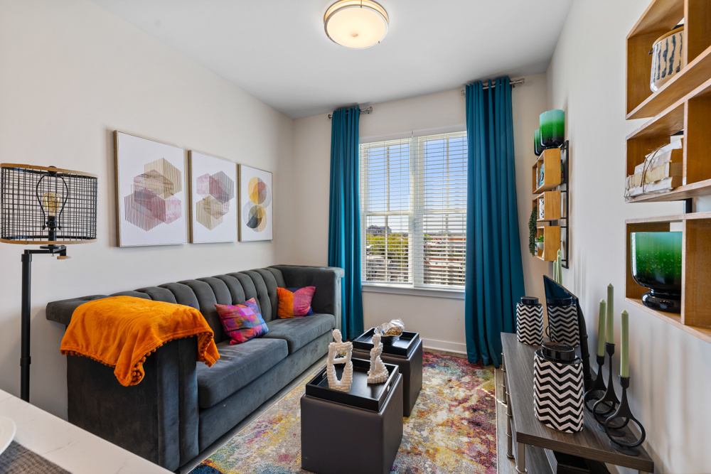 hoffler place apartments near college of charleston common area fully furnished living room